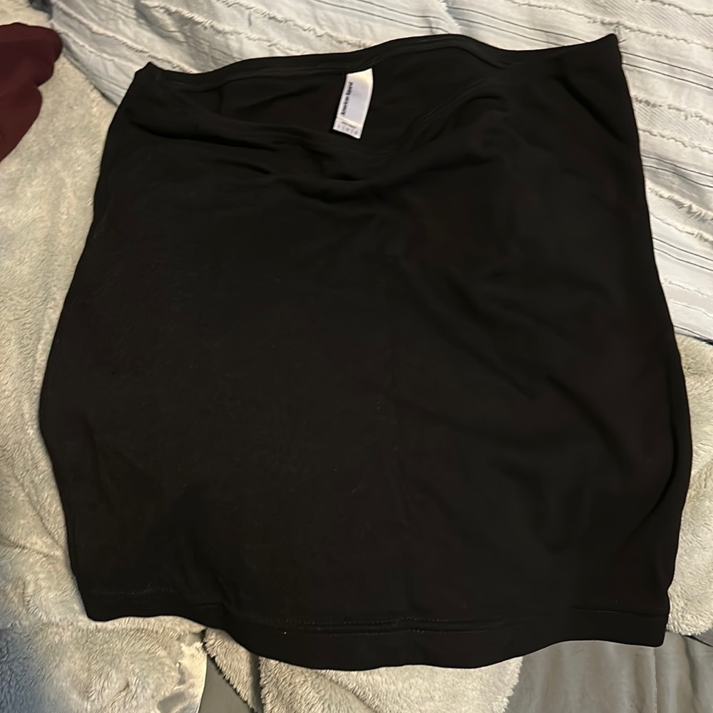 American Apparel - Black Mini Skirt Size Large